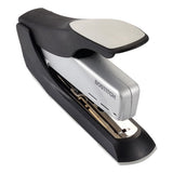 Spring-powered Premium Heavy-duty Stapler, 65-sheet Capacity, Black-silver