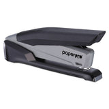 Ecostapler Spring-powered Desktop Stapler, 20-sheet Capacity, Black-gray