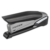 Ecostapler Spring-powered Desktop Stapler, 20-sheet Capacity, Black-gray