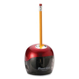 Ipoint Ball Battery Sharpener, Battery-powered, 3" X 3" X 3.25", Red-black