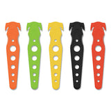 Safety Cutter, 5.75", Assorted, 5-pack