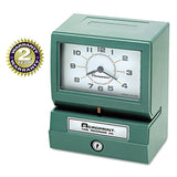 Model 150 Analog Automatic Print Time Clock With Month-date-1-12 Hours-minutes