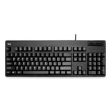 Easytouch Smart Card Reader Keyboard Akb-630sb-taa, 104 Keys, Black