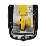 Imouse W3 Waterproof Antimicrobial Mouse With Magnetic Scroll Wheel, Usb 2.0, Left-right Hand Use, Black