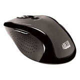 Wkb1500gb Wireless Ergonomic Keyboard And Mouse, 2.4 Ghz Frequency-30 Ft Wireless Range, Black