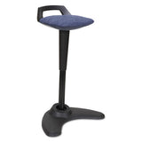 Adaptivergo Sit To Stand Perch Stool, Black Seat-black Back, Black Base