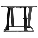 Adaptivergo Ultra-slim Sit-stand Desk, 31.33" X 22" X 15.75", Black