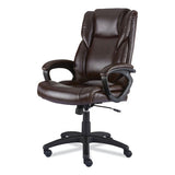 Alera Brosna Series Mid-back Task Chair, Supports Up To 250 Lb, 18.15" To 21.77" Seat Height, Brown Seat-back, Brown Base