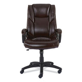 Alera Brosna Series Mid-back Task Chair, Supports Up To 250 Lb, 18.15" To 21.77" Seat Height, Brown Seat-back, Brown Base