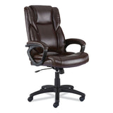 Alera Brosna Series Mid-back Task Chair, Supports Up To 250 Lb, 18.15" To 21.77" Seat Height, Brown Seat-back, Brown Base