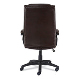 Alera Brosna Series Mid-back Task Chair, Supports Up To 250 Lb, 18.15" To 21.77" Seat Height, Brown Seat-back, Brown Base