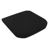 Cooling Gel Memory Foam Seat Cushion, 16.5 X 15.75 X 2.75, Black