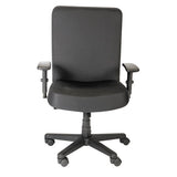 Alera Xl Series Big And Tall High-back Task Chair, Supports Up To 500 Lbs., Black Seat-black Back, Black Base
