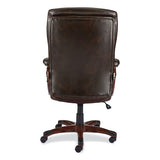 Alera Darnick Series Manager Chair, Supports Up To 275 Lbs, 17.13" To 20.12" Seat Height, Brown Seat-back, Brown Base