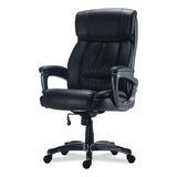Alera Egino Big And Tall Chair, Supports Up To 400 Lb, Black Seat-back, Black Base