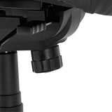 Alera Elusion Series Mesh Mid-back Multifunction Chair, Supports Up To 275 Lbs, Black Seat-black Back, Black Base