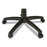 Alera Etros Series High-back Swivel-tilt Chair, Supports Up To 275 Lbs, Black Seat-black Back, Black Base