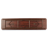 Wood Folding Table, Rectangular, 71 7-8w X 17 3-4d X 29 1-8h, Mahogany
