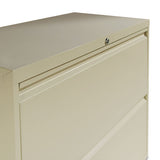 Lateral File, 2 Legal-letter-size File Drawers, Putty, 30" X 18" X 28"