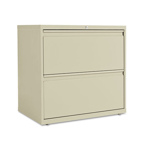 Lateral File, 2 Legal-letter-size File Drawers, Putty, 30