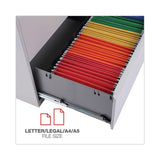 Lateral File, 3 Legal-letter-a4-a5-size File Drawers, Light Gray, 36" X 18" X 39.5"