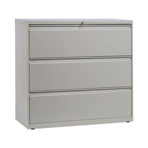 Lateral File, 3 Legal-letter-a4-a5-size File Drawers, Putty, 42