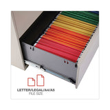 Lateral File, 5 Legal-letter-a4-a5-size File Drawers, Putty, 42" X 18" X 64.25"