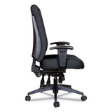 Alera Wrigley Series High Performance High-back Multifunction Task Chair, Up To 275 Lbs, Black Seat-back, Black Base