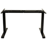 2-stage Electric Adjustable Table Base, 27.5" To 47.2" High, Black