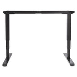 Adaptivergo 3-stage Electric Table Base W-memory Controls, 25" To 50.7", Black