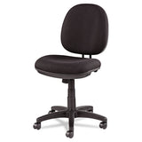 Alera Interval Series Swivel-tilt Task Chair, Supports Up To 275 Lbs, Black Seat-black Back, Black Base