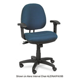 Alera Height Adjustable T-arms, Interval And Essentia Series Chairs-stools, Black