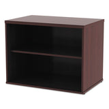 Alera Open Office Low Storage Cab Cred, 29 1-2w X 19 1-8d X 22 7-8h, Mahogany