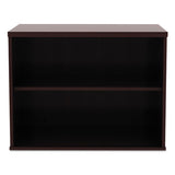 Alera Open Office Low Storage Cab Cred, 29 1-2w X 19 1-8d X 22 7-8h, Mahogany