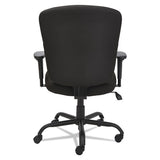 Alera Mota Series Big And Tall Chair, Supports Up To 450 Lbs, Black Seat-black Back, Black Base