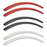 Alera Neratoli Series Replacement Arm Pads, Leather, 1.77w X .59d X 15.15h, White, 1 Pair