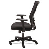 Alera Envy Series Mesh High-back Swivel-tilt Chair, Supports Up To 250 Lbs., Black Seat-black Back, Black Base