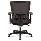 Alera Envy Series Mesh High-back Swivel-tilt Chair, Supports Up To 250 Lbs., Black Seat-black Back, Black Base