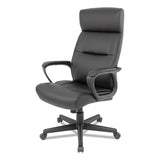 Alera Oxnam Series High-back Task Chair, Supports Up To 275 Lbs, 17.56" To 21.38" Seat Height, Black Seat-back, Black Base