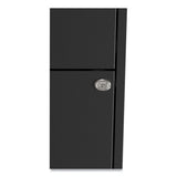Soho Vertical File Cabinet, 3 Drawers: File-file-file, Letter, Black, 14" X 18" X 34.9"