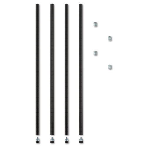 Stackable Posts For Wire Shelving, 36 