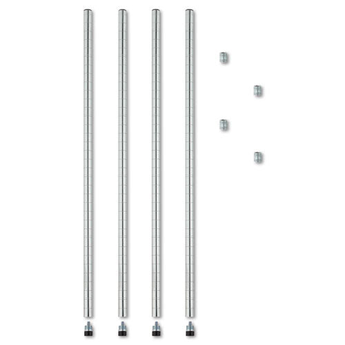 Stackable Posts For Wire Shelving, 36