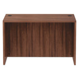 Alera Valencia Series Straight Front Desk Shell, 47.25w X 29.5d X 29.63h, Modern Walnut