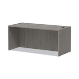 Alera Valencia Series Straight Front Desk Shell, 65" X 29.5" X 29.63", Gray