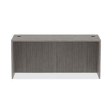 Alera Valencia Series Straight Front Desk Shell, 65" X 29.5" X 29.63", Gray