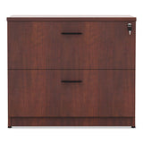 Alera Valencia Series Two Drawer Lateral File, 34w X 22.75d X 29.5h, Cherry