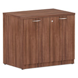 Alera Valencia Series Storage Cabinet, 34 1-8w X 22 7-8d X 29 1-2h, Espresso