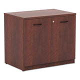 Alera Valencia Series Storage Cabinet, 34 1-8w X 22 7-8d X 29 1-2h, Medium Cherry