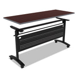 Alera Valencia Flip Training Table Base, Modesty Panel, 57.88 X 19.75 X 28.5, Black