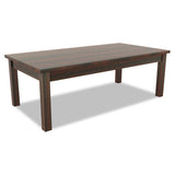 Alera Valencia Series Occasional Table, Rectangle,23-5-8w X20d X20-3-8h,mahogany